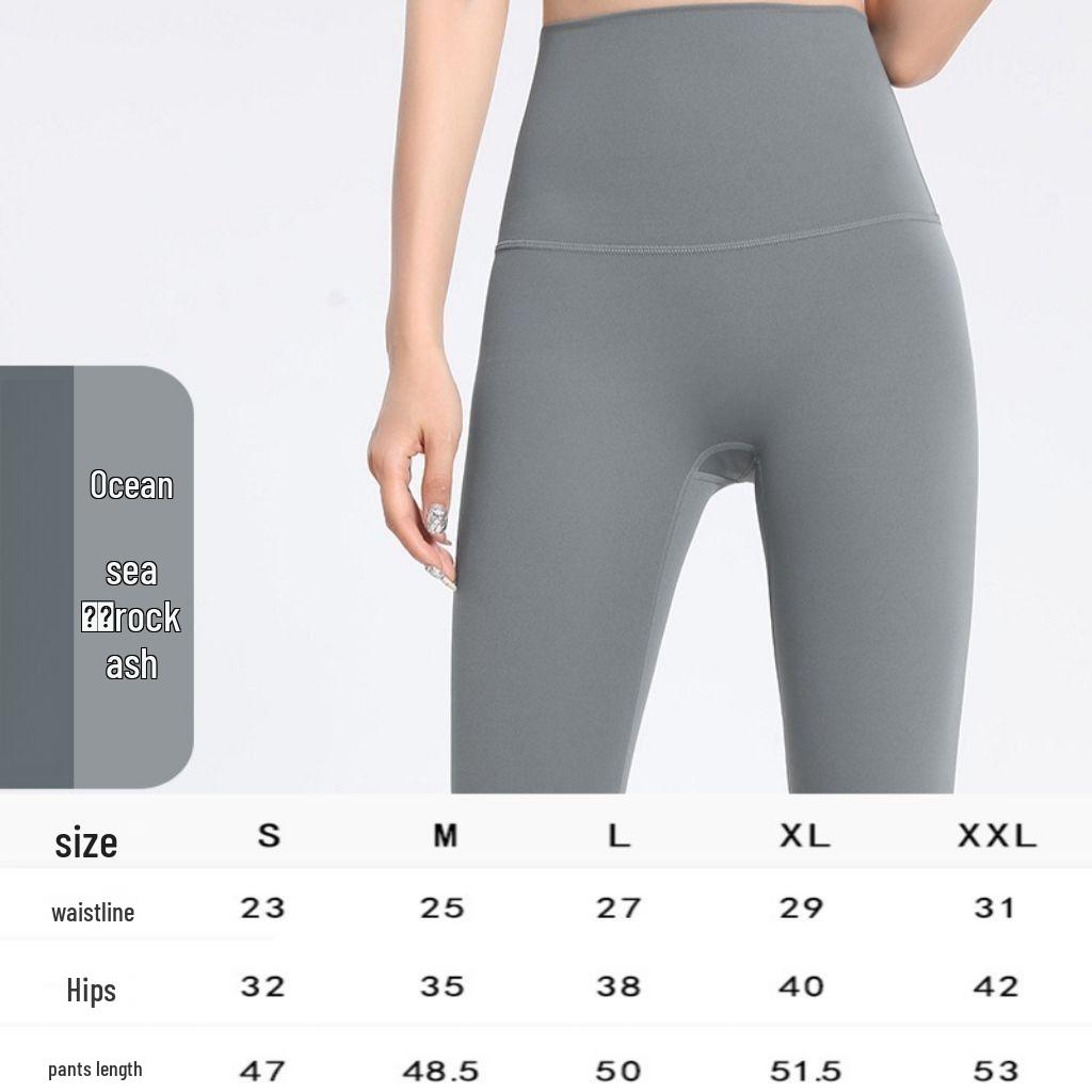 

Bare-Fit Women s High-Waisted Yoga Pants: Tight, Butt-Lifting, Tummy-Control, Quick-Dry, Wireless, Cropped Sports Base Layer. S (40-48 kg)