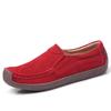 Mocassini in Vera Pelle Scarpe Basse Donna Primavera Estate Comode Sneaker Morbide Scarpe Casual di Alta Qualità Ballerine Slip On 42