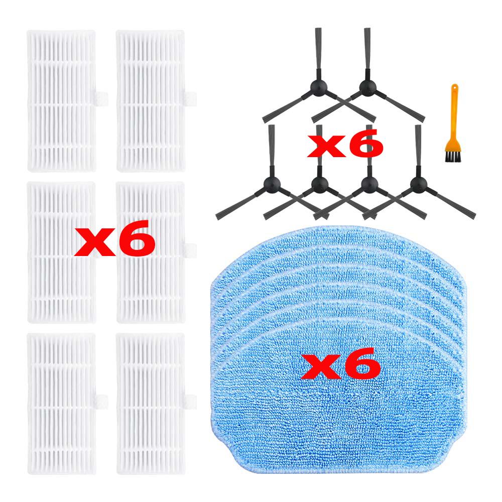 Side Brush Mop Filter Compatible For MAMNV ZCWA ONSON BR150 / BR151 MANVINS G20 / Cecotec Conga 999 Origin X-Treme Genesis Parts