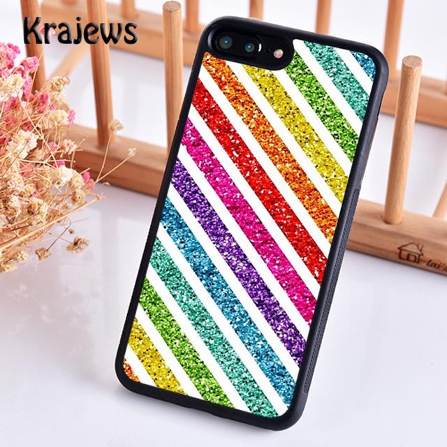 Krajews Gay Pride Flag LGBT Soft Phone Case Cover For iPhone 17 Air 16 15 14 plus 11 12 13 pro max Plus coque Fundas