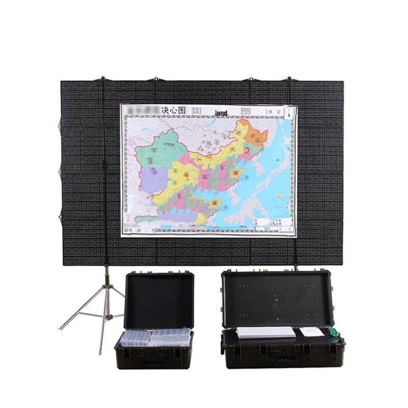 Magnetic Team Marker System for Sand Table Training