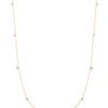 ANIA HAIE Gold Bezel Cubic Station 925 Silver Necklace N065-06G