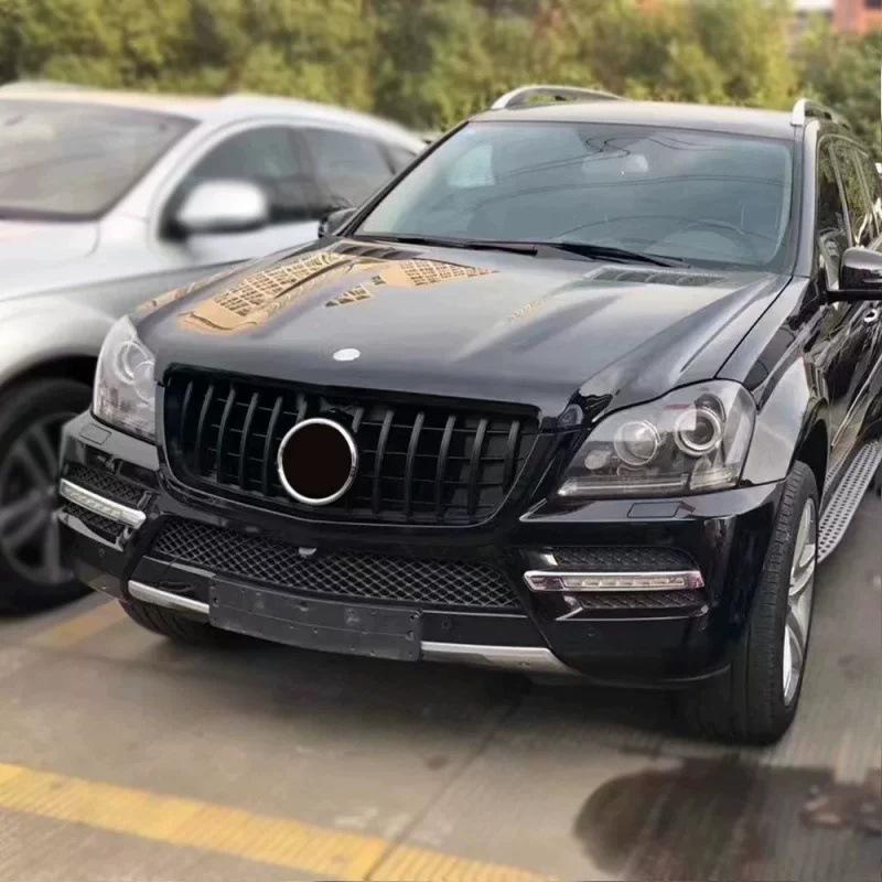 Compatible Mercedes-Benz GL X164 (2005-2012) GT Style Front Bumper Grille Cover