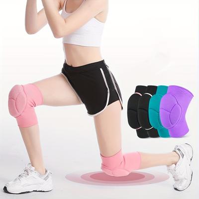 1 Stück Sport Knieschutz Damen Tanz Knien Kniescheibenschutz Reiten Basketball Volleyball Laufen Strickprotektor