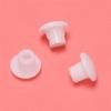 A84X-Plastic Round Shaped Cover Screw Cap Lid White 300Pcs For 5Mm Dia Hole
