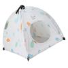 Pet Tent Cartoon Print Detachable Washable Portable Cat Tents for Cats Puppy Small Pets