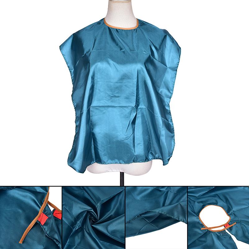 Convenient Kids Rabdom Salon Waterproof Hair Cut Haircut Barbers Cape Gown Cloth
