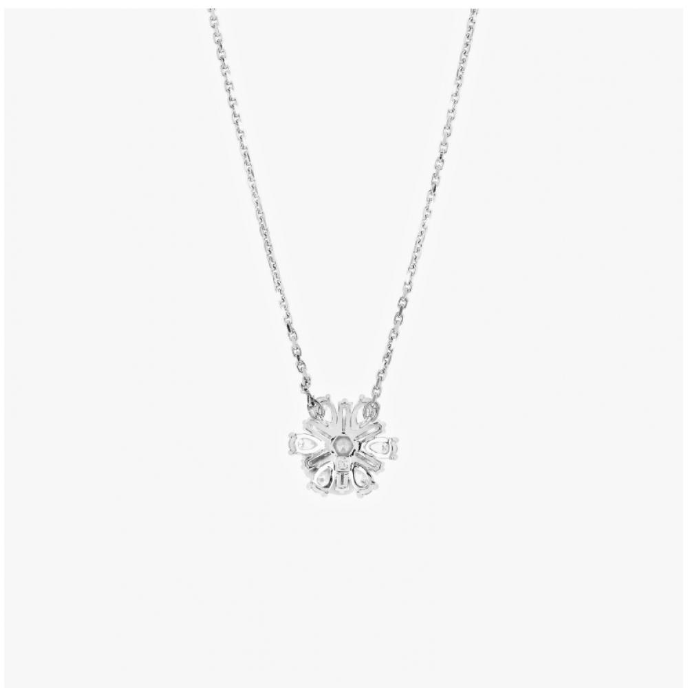 Swarovski 5691484 Idyllia Snowflake Flower Necklace