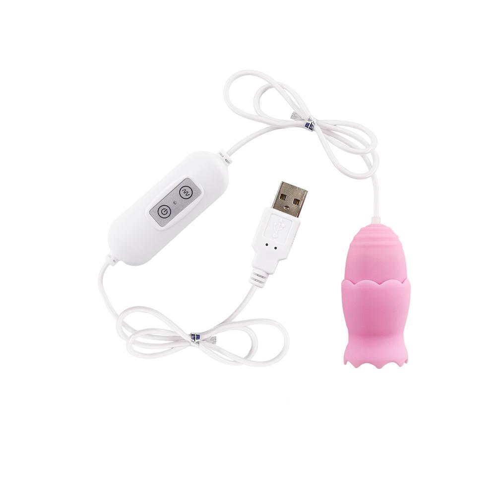 EXVOID Tongue Egg Vibrator 12 Speeds G-spot Vagina Massager Oral Licking Vibrators Clitoris Stimulator Adult Sex Toys for Women