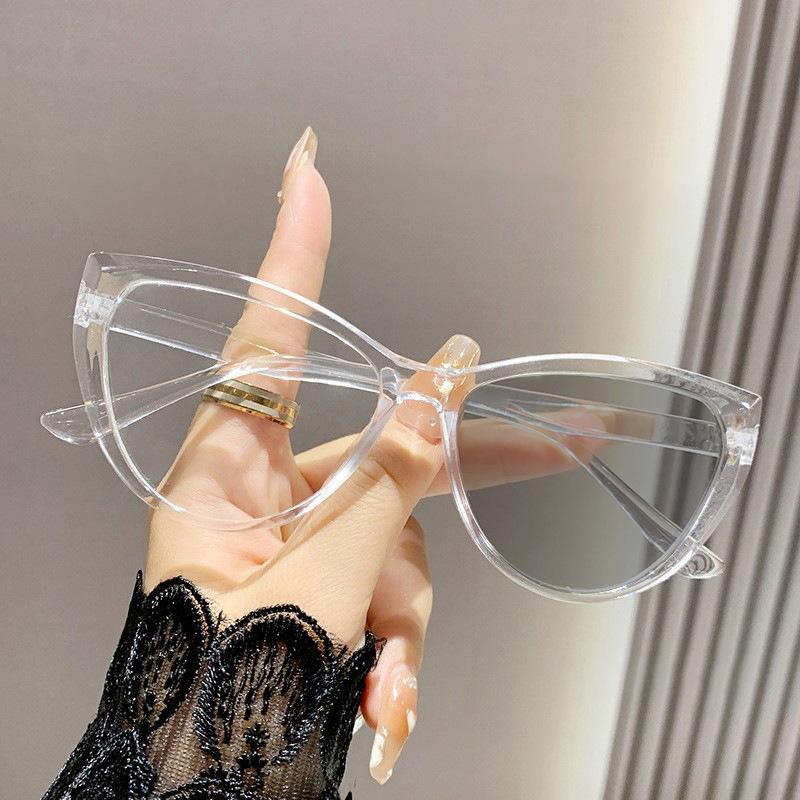 

Винтажные очки «кошачий глаз» высокой четкости, анти-синие, 0 диоптрий, ультралегкие плановые линзы, очки чистый