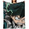 Deku Throw Blanket Luxury St Furrys warm winter Soft Plush Plaid Blankets
