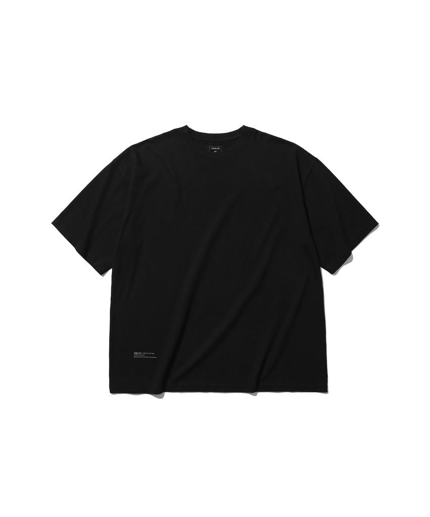 ANGLAN Essential Layer Half Tee - Black