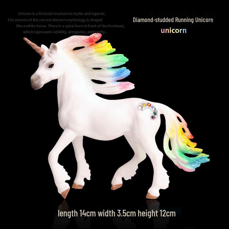 European Mythology Pegasus & Unicorn Model Toy Ornament