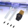 Hotend Print Head Kit Hardened Steel Nozzles Brass Heatsink Silicone Cover Sock Wrench for Bambu Lab A1 A1 Mini 3D Printer