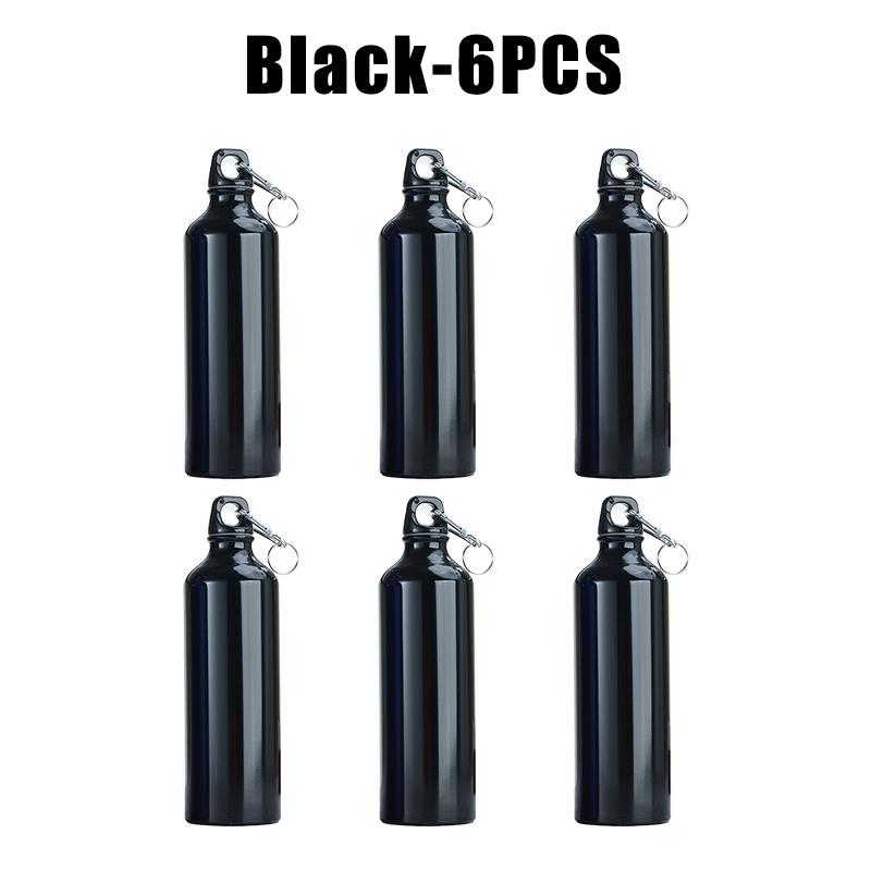 500ml750ml Aluminum Gym Water Bottle Large Capacity Gradient Design Outdoor Sports Flask Eco Friendly Gift Set
