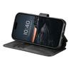 SUTENI Q-05 For iPhone 17 Wallet Case 2 in 1 Detachable Leather Flip Phone Cover with Stand