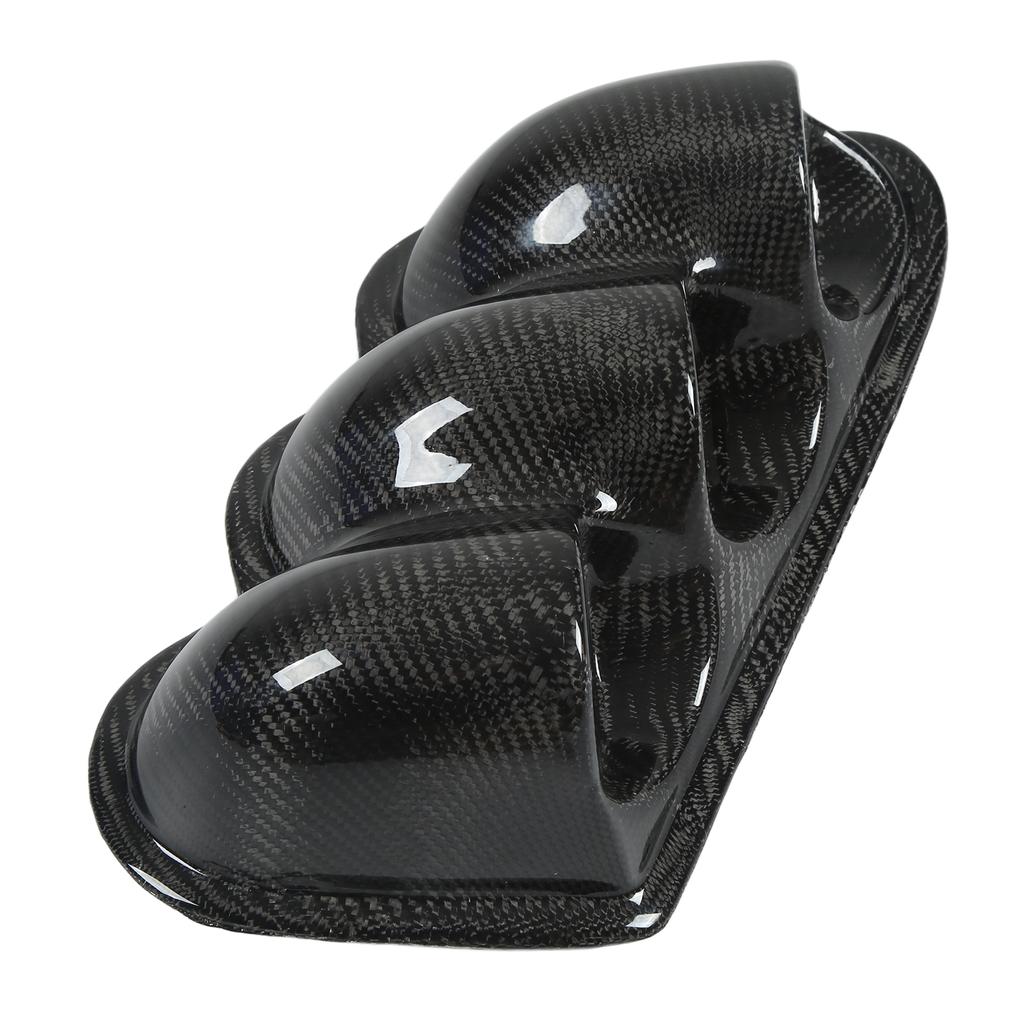 52mm Carbon Fiber Dash Board Triple Gauge Pod Holder Replacement for Mitsubishi Lancer EVO 7th 8th