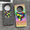 Rubik Cube Formula Spoofs Math Soft Phone Case for Xiaomi Redmi Note 13 14 15 Pro Plus 12S 12 11S 11 11T 10S 10 Shockproof Cover