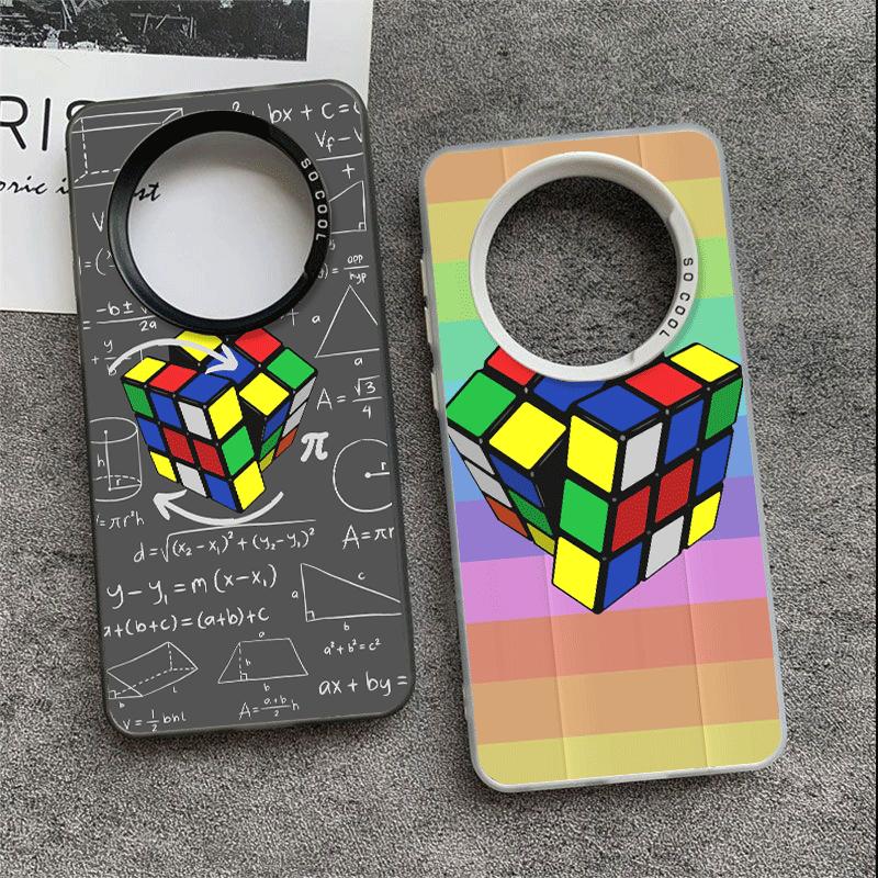 Rubik Cube Formula Spoofs Math Soft Phone Case for Xiaomi Redmi Note 13 14 15 Pro Plus 12S 12 11S 11 11T 10S 10 Shockproof Cover