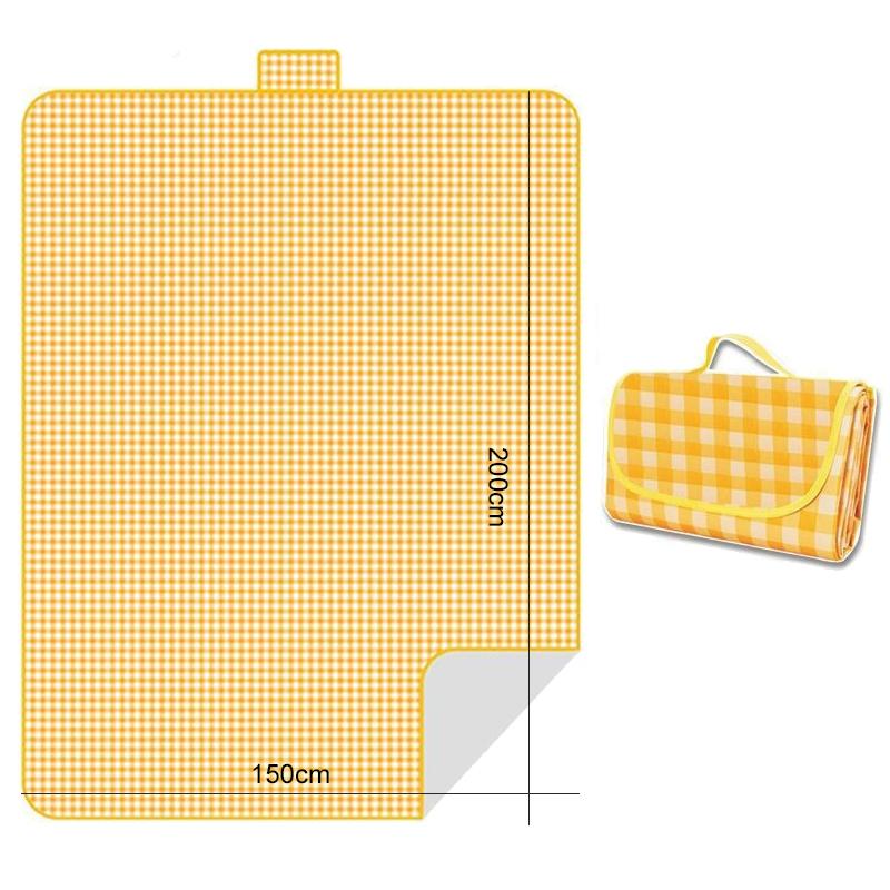

150x200cm Camping Mat Non-woven Outdoor Autumn Outing Props Disposable Straw Wooden Fork / Spoon Hiking Portable Beach Mat TMZ