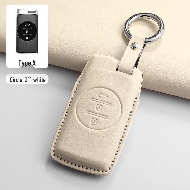 Chery Key Case for Tiggo 8, Tiggo 9, Arrizo 5, Tiggo 7 - Alcantara Key Bag with Buckle