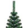 Vidaxl Artificial Christmas Tree with Iridescent Tips, Green, 150 Cm
