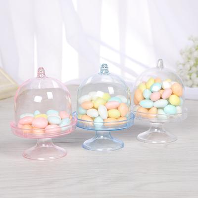 Transparent Plastic Tray Candy Box Packaging Chocolate Gift Boxes Container Baby Shower Wedding Kids Birthday Party Candy Box