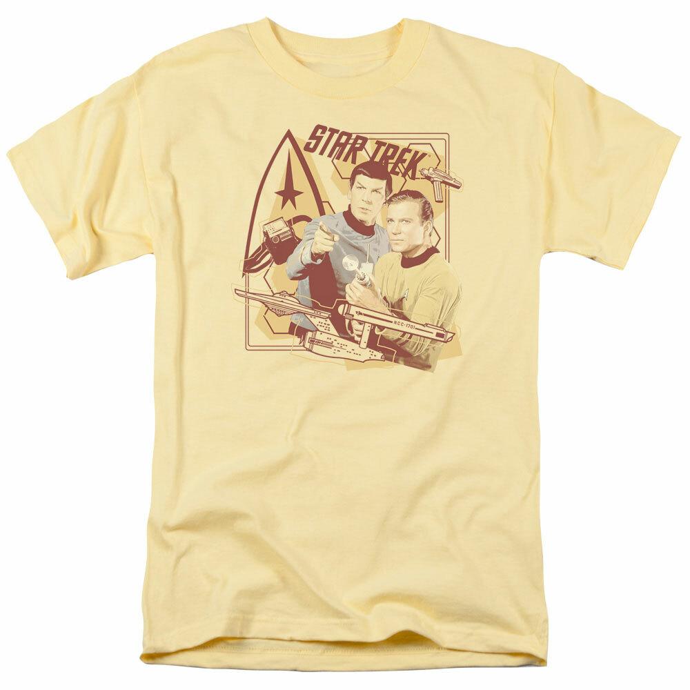 26 Star Trek Retro Shoot That Thing T Shirt Licensed Sci-Fi TV Classic Tee Banana Unisex T-Shirt XXXL