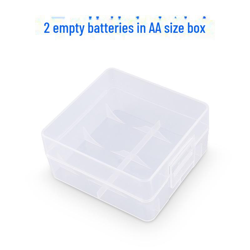 

Водонепроницаемый Пыленепроницаемый Двойной Бокс для хранения батареек 9В, 2 шт. для батареек №1 и №2 AA battery box, 2 pack