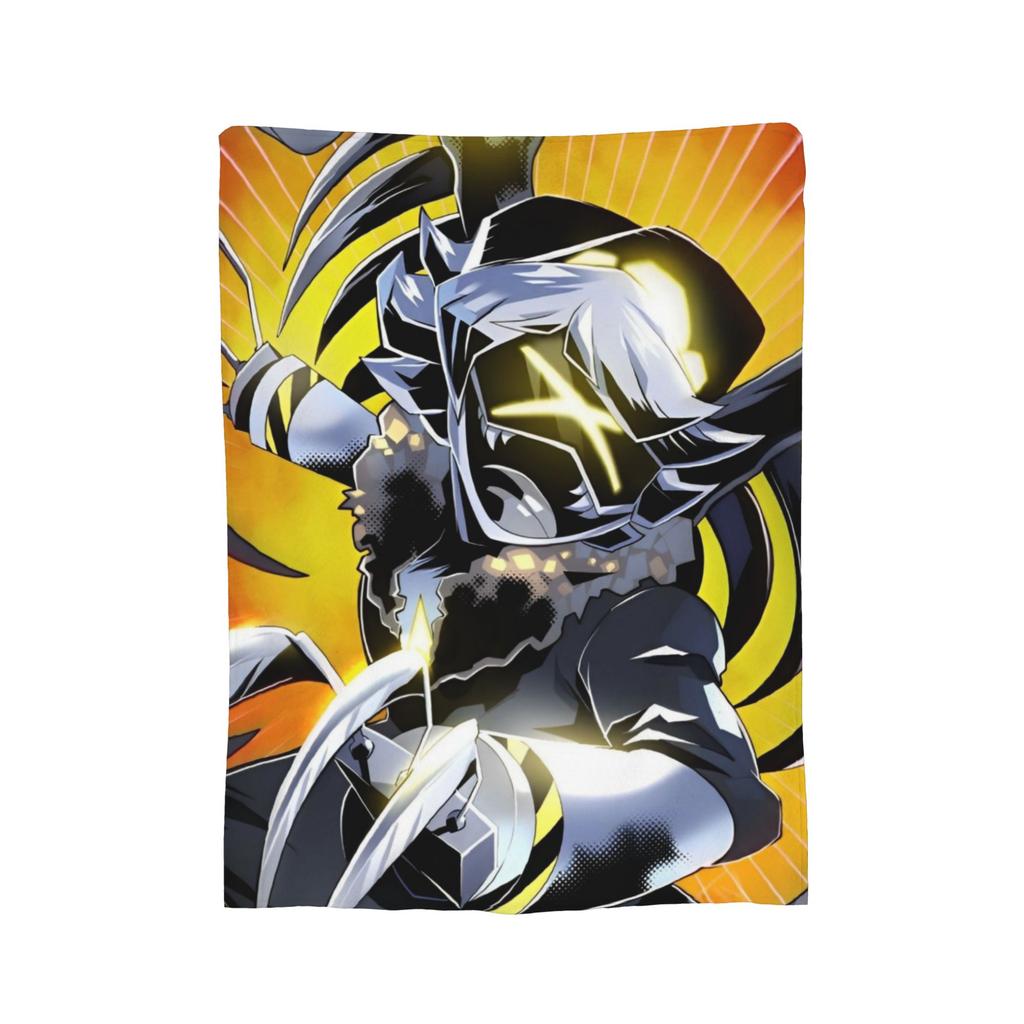 Murder Drones N and Uzi Flannel Throw Blanket  Blanket for Bedding Car Lightweight Plush Thin Quilt,