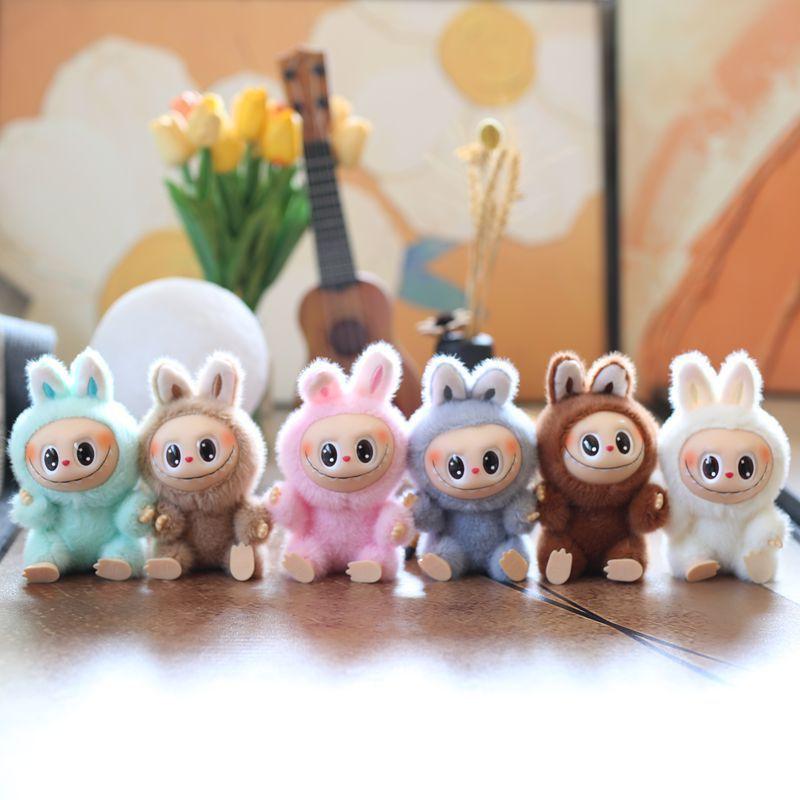 Plush Doll Cute Sitting Blind Box Baby Clothes Vinyl Tabletop Ornament