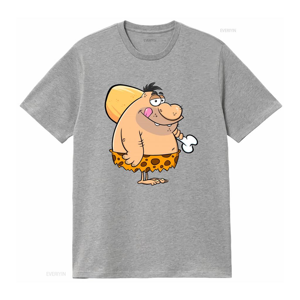 Funny Stone Age Ancient Caveunisex Prehistoric Neanderthal T Shirt For Kids Boys Girls Unique Print Design Vintage Fashion