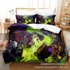 3D Digital Printing Bedding Four-Piece Set Three-Piece Set Warcraft Bed Sheet Quilt Pillow