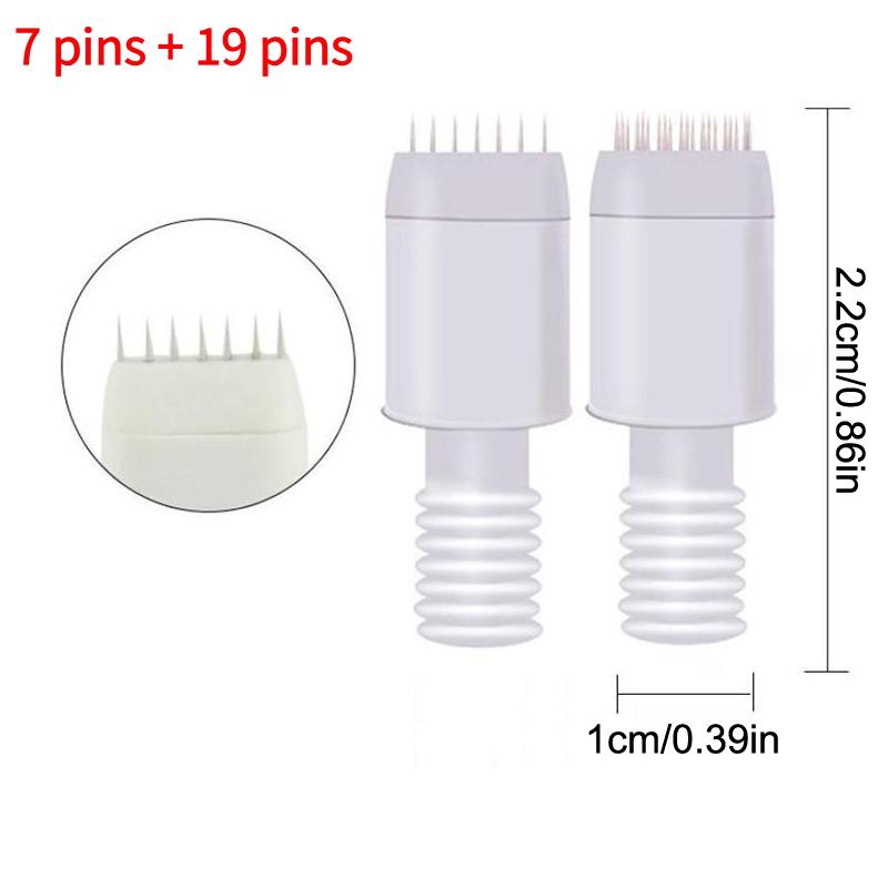 2pcs Microblading Tattoo Fog Needles Permanent Makeup Manual Pen Tattoo Needle Light Oxygen Needles For Fog Eyebrow Lip Eyeline