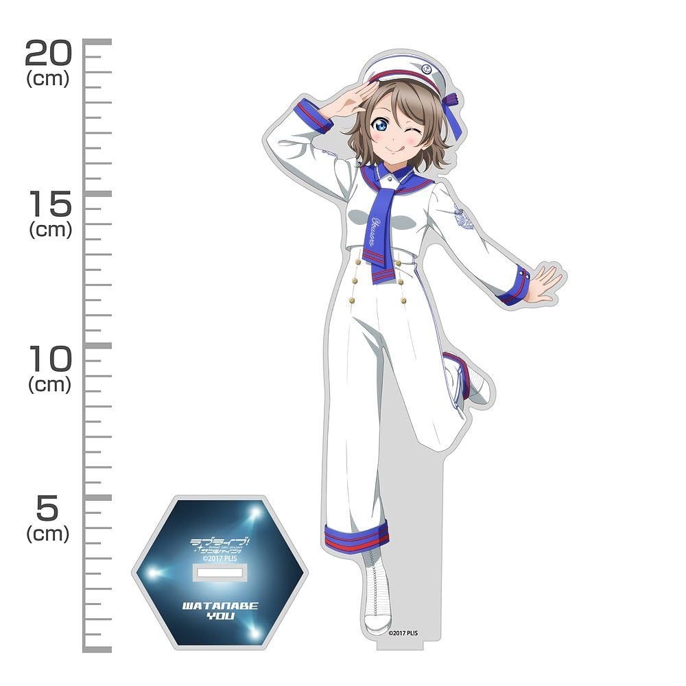 [Official] 2D COSPA Love Live Sunshine Original Illustration Watanabe You Acrylic Stand (Large) Solo Concert Ver.