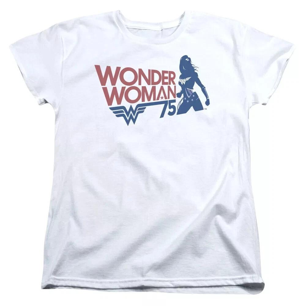Wonder Woman  Wonder Woman 75 Silhouette  Women s T-Shirt XL