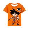 Anime Dragon Ball T-shirt Mans Goku Short Sleeve Super Saiyan Kakarot Vegeta Casual Streetwear Boys Clothes