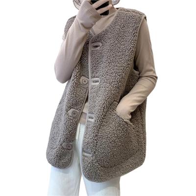 Manteau Gilet Ample Chaud et Confortable pour Femmes de Style Coréen