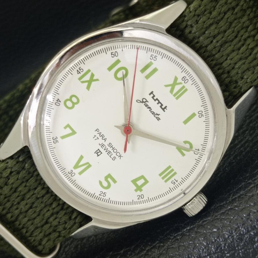 

USED CLASSIC HMT JANATA MANUAL WINDING WHITE DIAL WATCH FOR MEN a430013-2 R101-a430013
