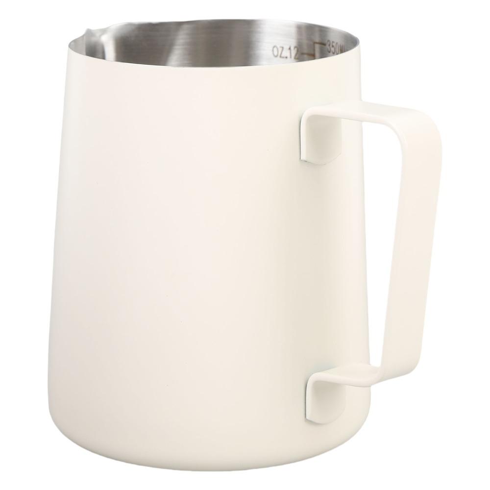 With Scale Milk Frothing Pitcher 304 Stainless Steel Latte Art Frothing Cup Coffee Preparation