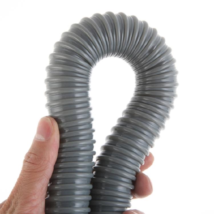Corrosion Resistant 70cm/100cm PVC Drain Hose Flexible Plumbing Pipe Bendable Pipe for Bathroom & Kitchen Application