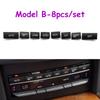 W212 W207 Armaturenbrett AC Heizung Klimaanlage Knopf Schalter Abdeckung Klima Temperaturregelung Kappen Für BENZ E-Klasse