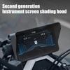 For ZONTES 368G 2025 Motorcycle GPS Sunshade Navigation Screen Cover For Motorbike Navigation Screen Visor Reflective Protection