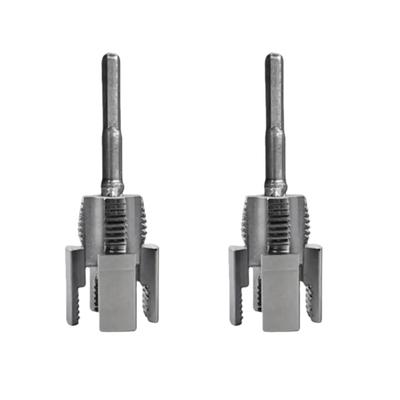 2PCS Professional Pipe Threading Kit Integrated Double Purpose Tool Internal External Electric Drill Compatible Set