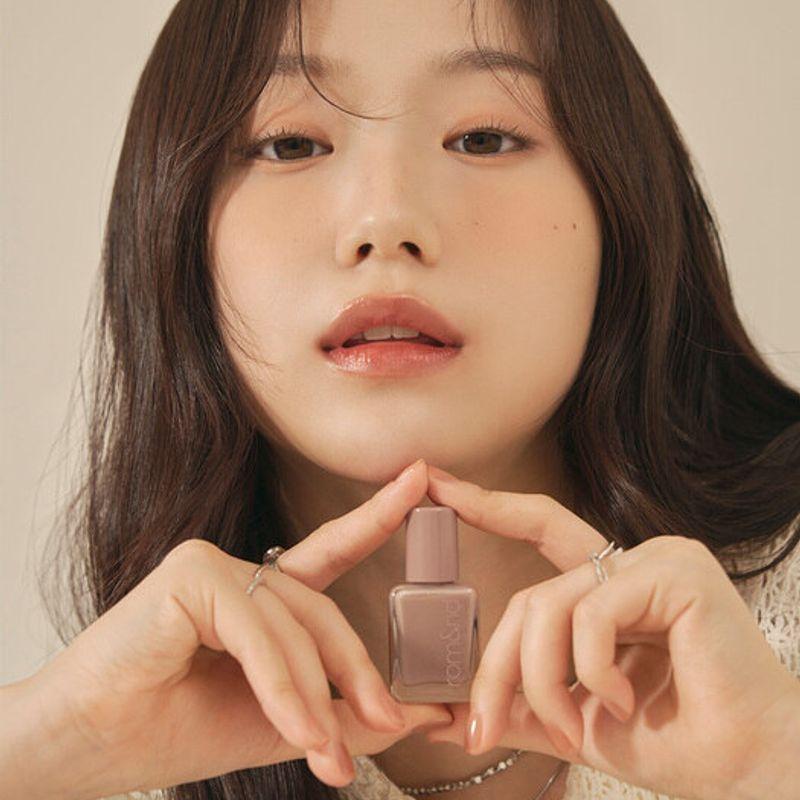 rom&nd mood pebble nail 9 цветов W04 Baby Peach