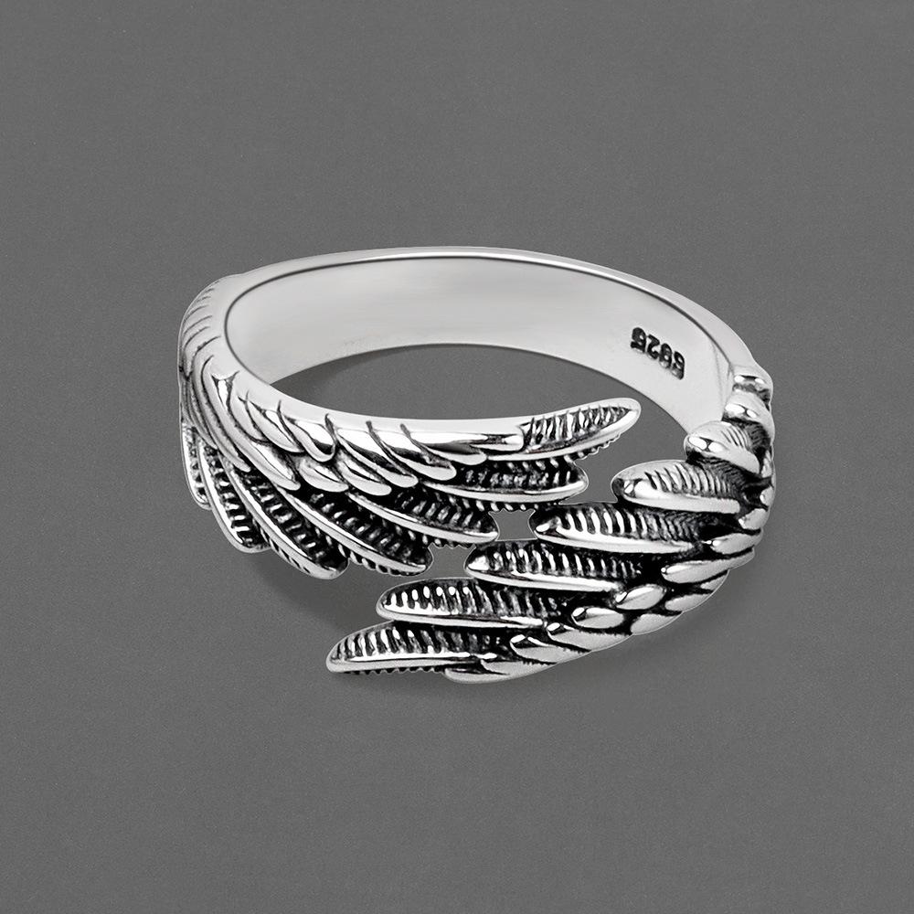 Sliver Retro Rings Shining Classics For Women Wedding Engagement Jewelry Fashion Luxury Gift High Quality
