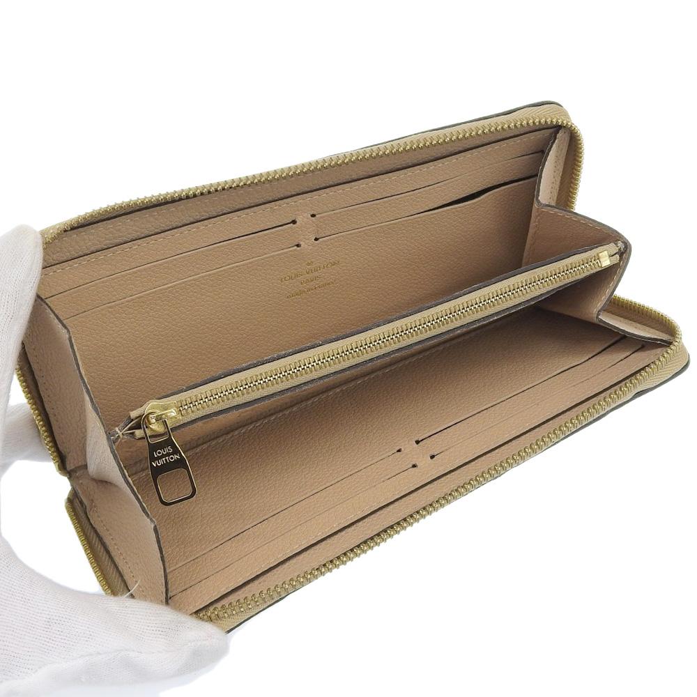 LOUIS VUITTON Portefeiulle Clement Purse M60173 Dunne beige Monogram Ann Platt Women Used