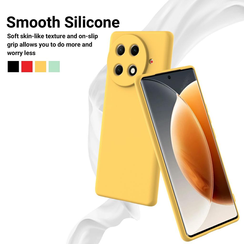 Für TECNO Camon 30S Pro 4G/30S 4G Hülle Flüssigsilikon Kratzfeste Handyhülle mit Handschlaufe