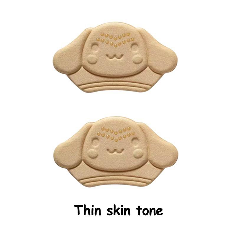 

Регулируемый размер стельки, накладка на пятку для детской обуви, снимающая боль и износостойкая накладка, подушечка для ухода за ногами 9*5*0.3cm телесный