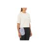Salomon Short Tee Vitality Natural Minimalist Trendy Short Sleeve Drop Shoulder T-Shirt Women Tops C26807